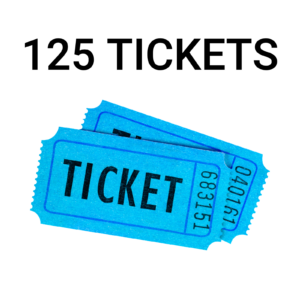 125 Raffle Tickets